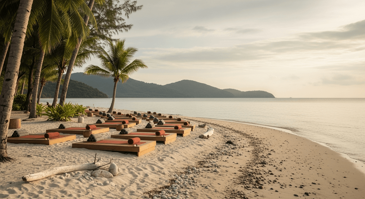 Wellness programming for incentive groups in Thailand