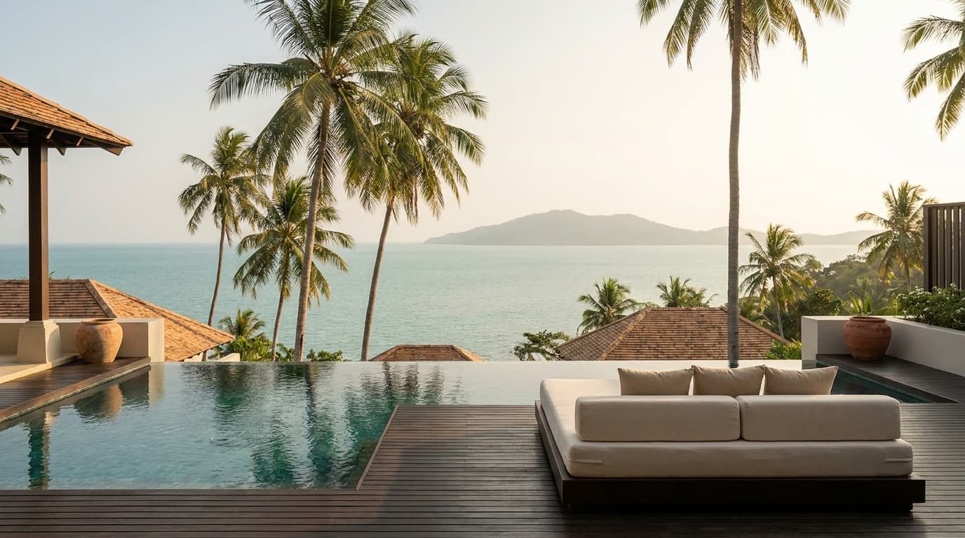 Where The White Lotus was filmed on Koh Samui